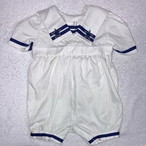 Vintage Good Lad sailor navy star bubble 18m